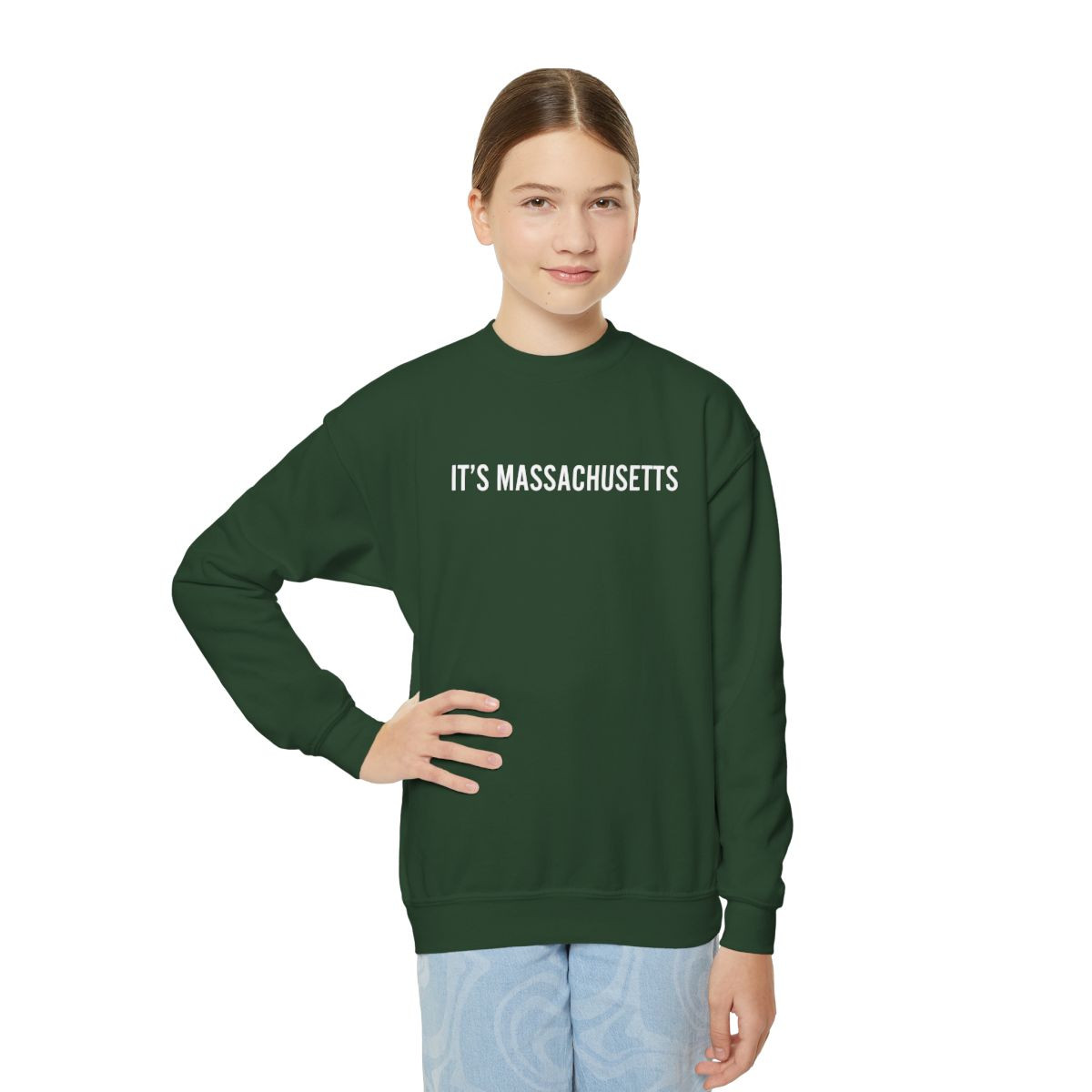 Massachusetts Youth Crewneck Sweatshirt