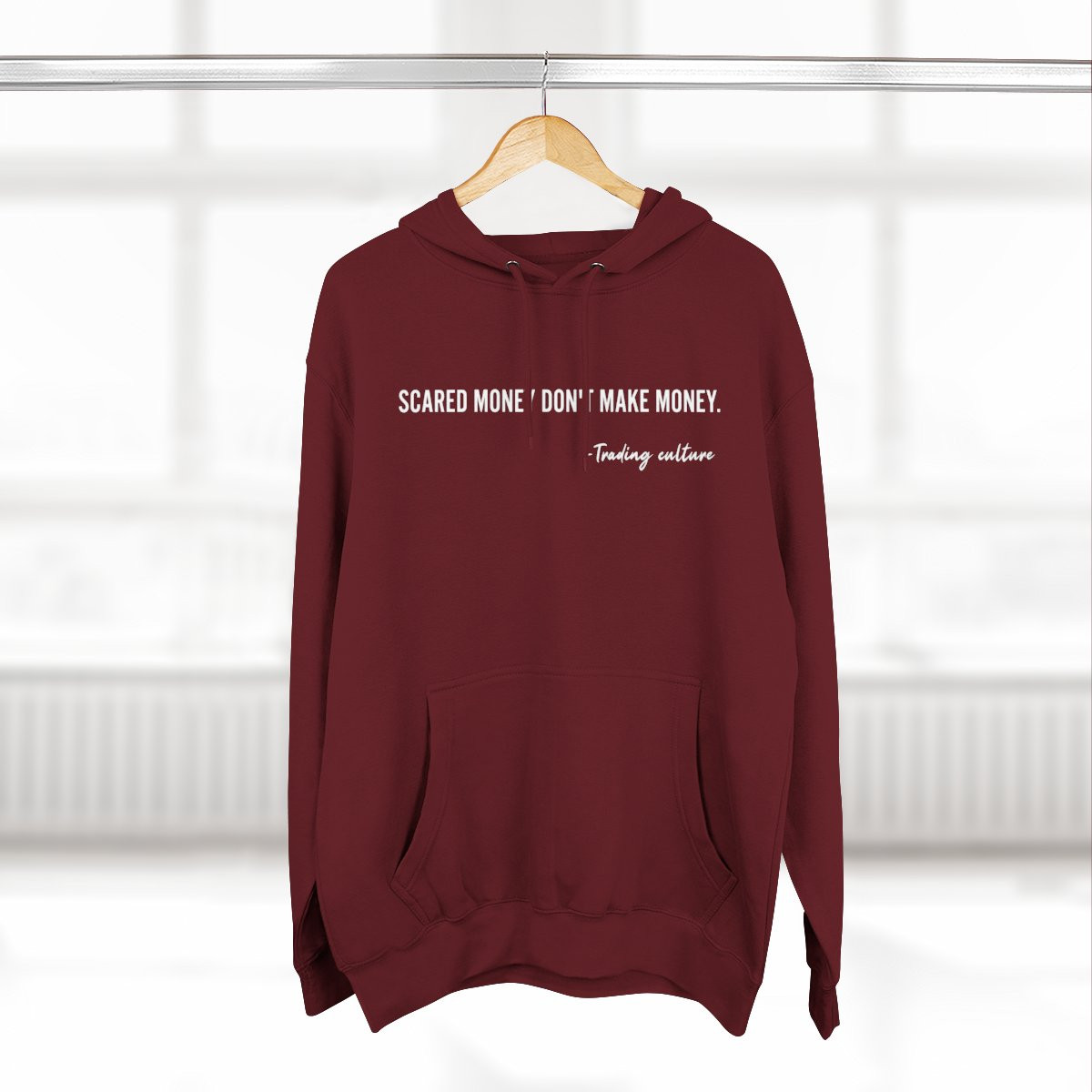 Motivational Fleece Hoodie