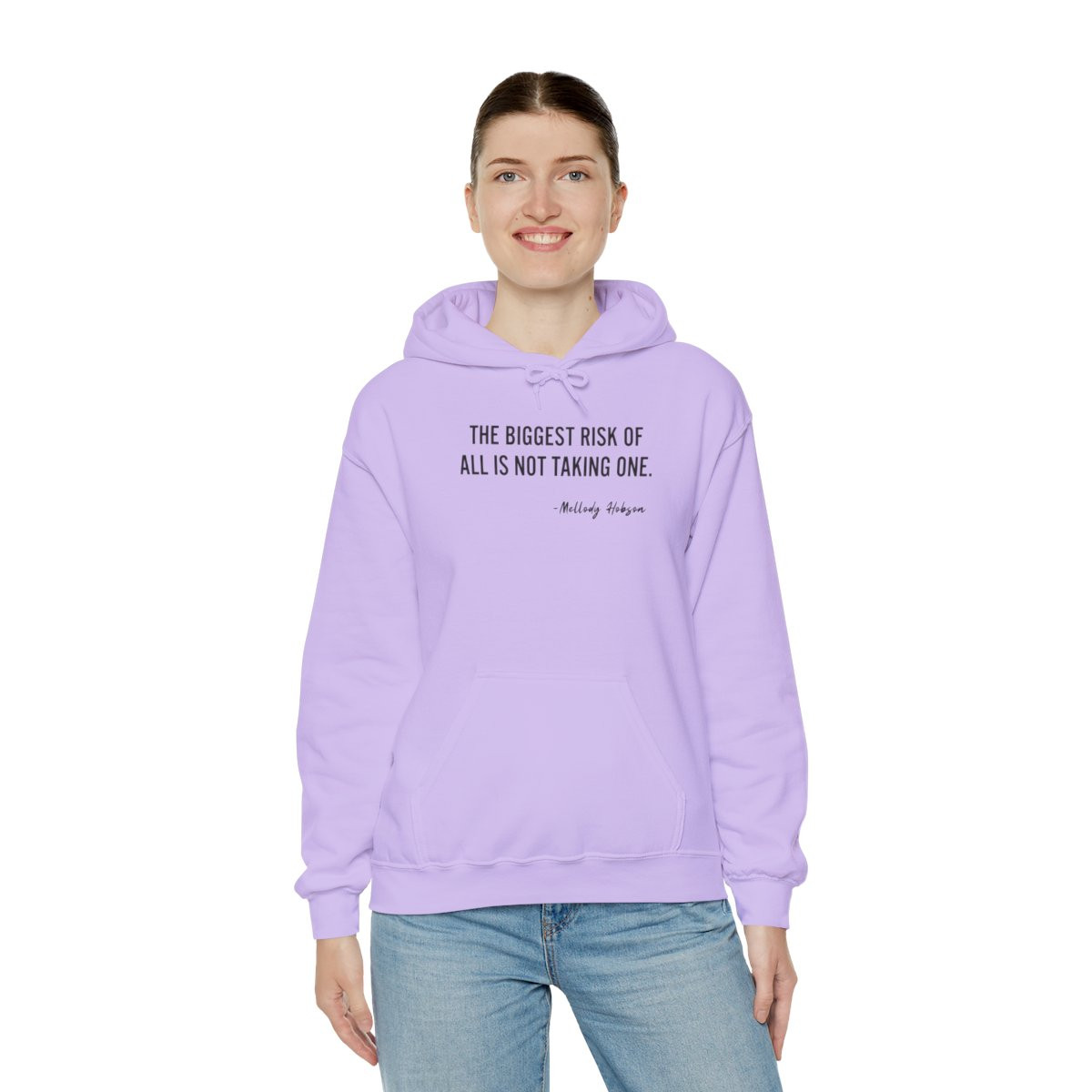 Inspirational Quotes Hooded Sweatshirt for Motivated Souls