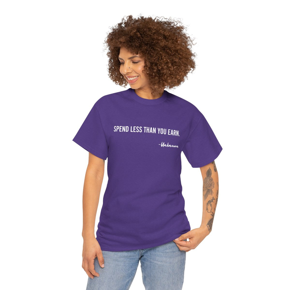 Minimalist Finance Quote T‑Shirt